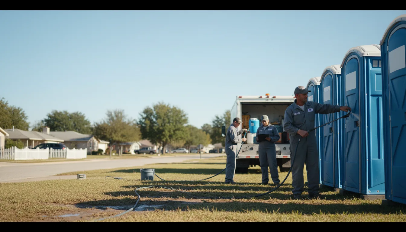 Long-Term Portable Toilet Rental in Arcadia, OK near me